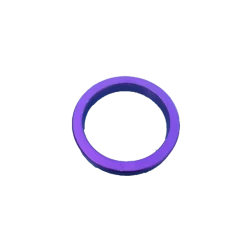 Entretoise Potence Vélo Aluminium 5 Mm Violet