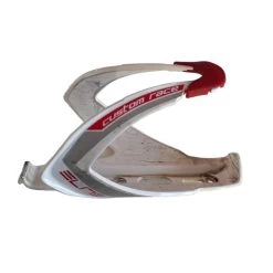 Porte Bidon Elite Customer Race Blanc Et Rouge -Magasin D'Équipement De Vélo porte bidon elite customer race blanc et rouge 2