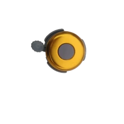 Sonnette Vélo Aluminium Anodisée Jaune